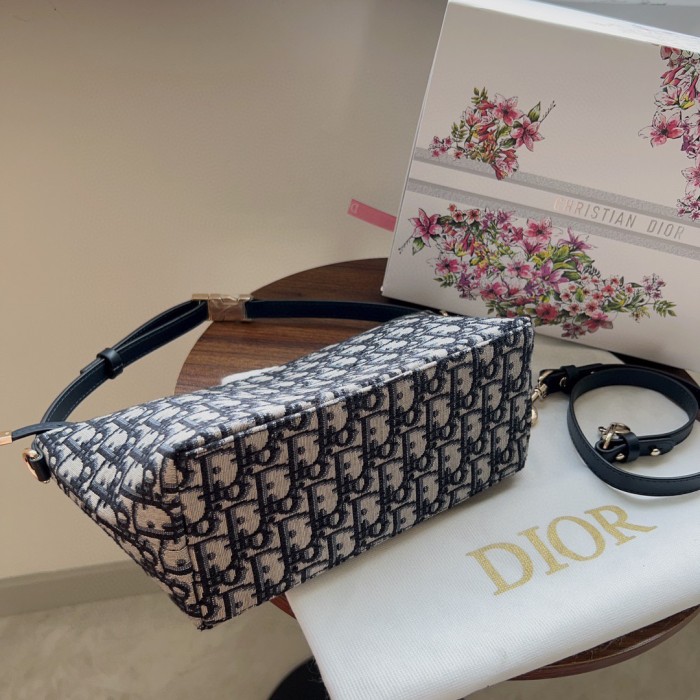Denim split leather bag, 3A,size 23X13cm,no box,B68-154