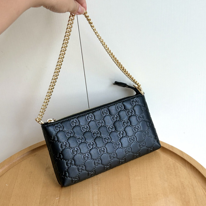 Leather bag, 5A,size 22.5x13x2.5cm,no box,B68-156-158