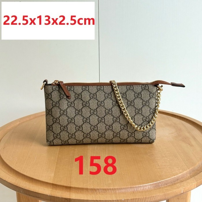 Leather bag, 5A,size 22.5x13x2.5cm,no box,B68-156-158