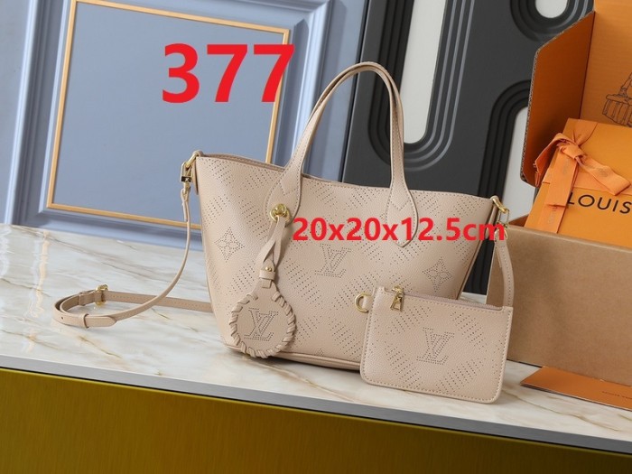 Split leather bag ,4A ,size 20x20x12.5cm/30x27.5x16cm,no box,  B75-377-382