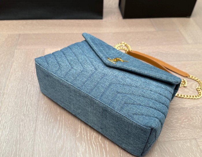 Canvas split leather bag ,4A ,size 24x16cm/32x20cm,no box,  B75-367-368