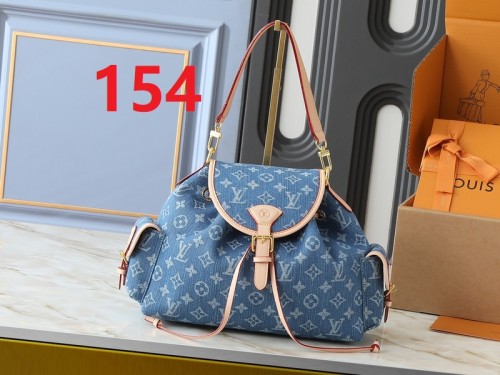Denim split leather bag ,4A ,size 27x17x12cm,no box,  B80-154
