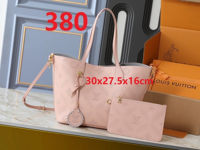 Split leather bag ,4A ,size 20x20x12.5cm/30x27.5x16cm,no box,  B75-377-382