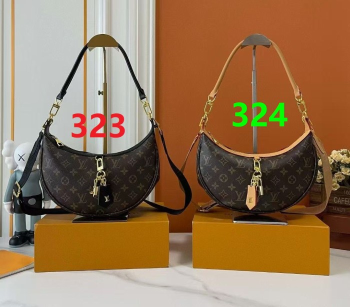 Leather bag ,5A ,size 33*22*9cm, no box,  B88-323-324