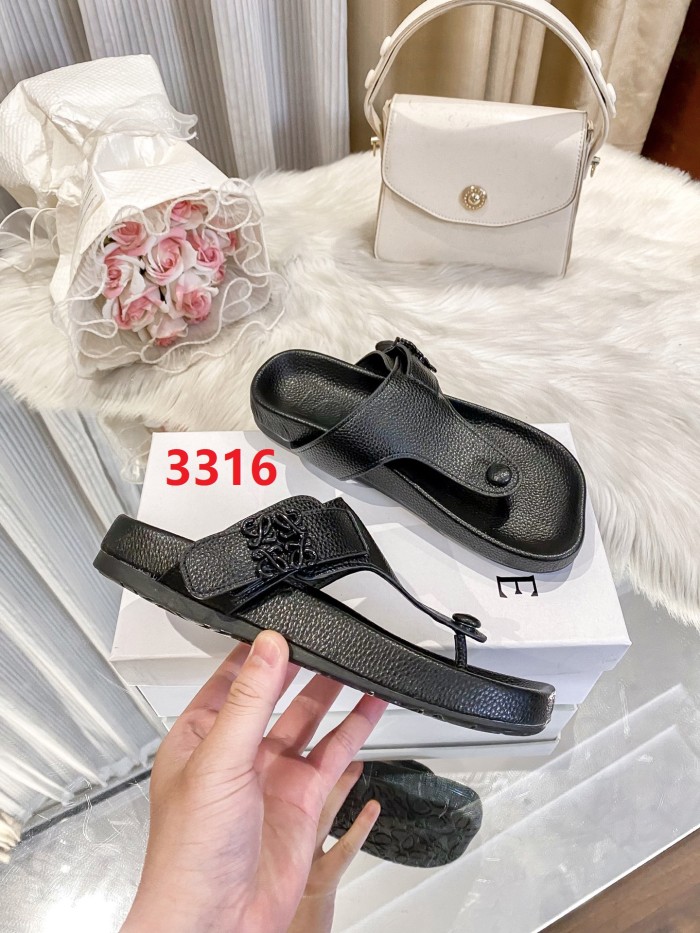 Women's flat slippers shoes,size 35-40, SS60-3315-3318