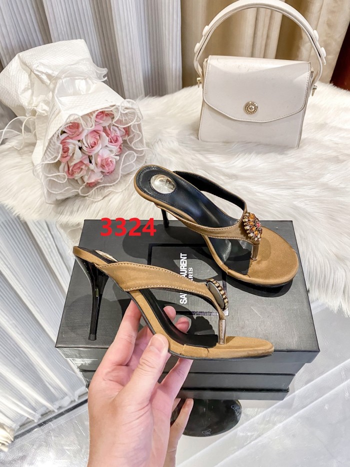 Women's heel shoes,heel 9cm,size 34-40, SS60-3324-3325