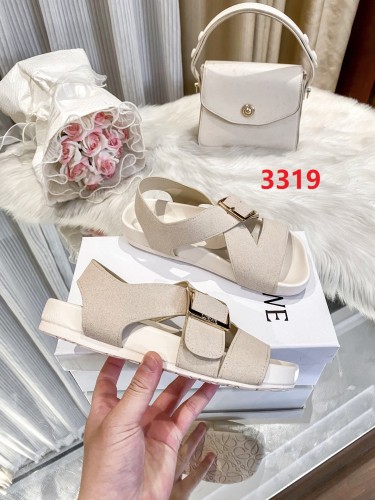 Women's flat sandals shoes,size 35-40, SS60-3319-3321
