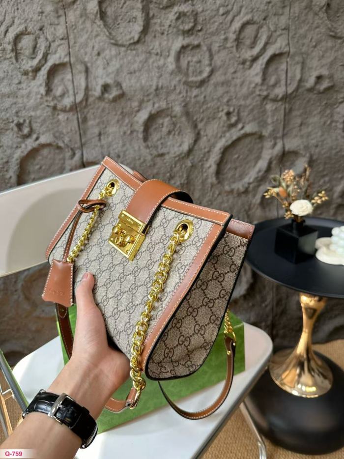 Split leather bag ,4A ,size 25*17cm,no box,  B75-384