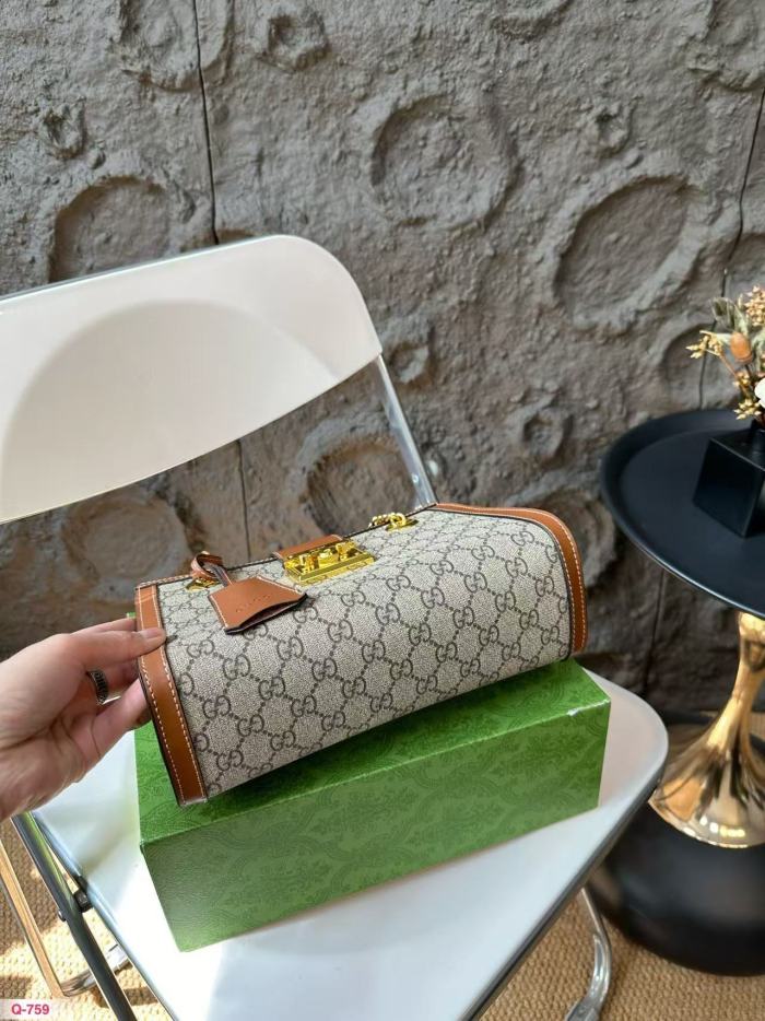 Split leather bag ,4A ,size 25*17cm,no box,  B75-384