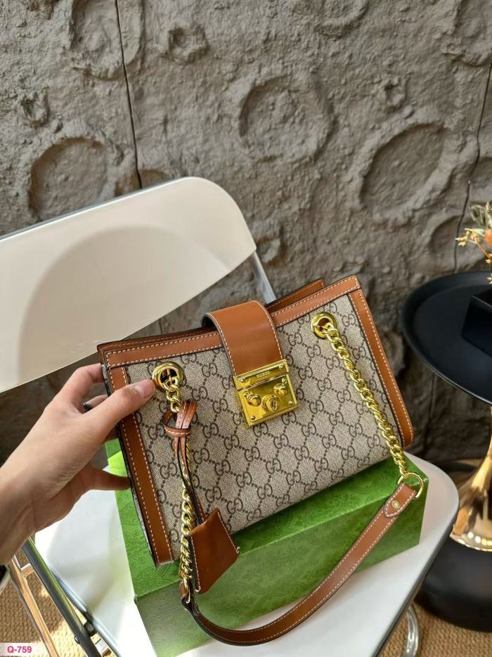 Split leather bag ,4A ,size 25*17cm,no box,  B75-384