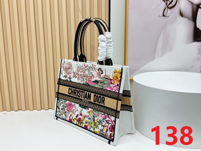 Split Leather canvas bag ,4A ,size 36x27x16cm,no box,  B98-138