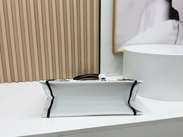 Split Leather canvas bag ,4A ,size 36x27x16cm,no box,  B98-138
