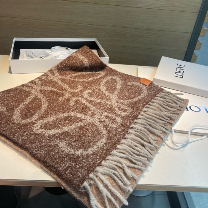 Cashmere cotton scarf for men women, size 47x184cm, no box. SF25-100-103