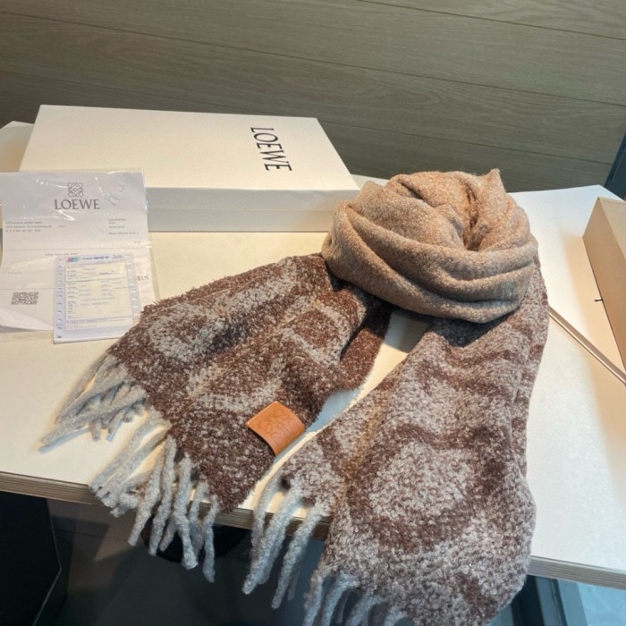 Cashmere cotton scarf for men women, size 47x184cm, no box. SF25-100-103