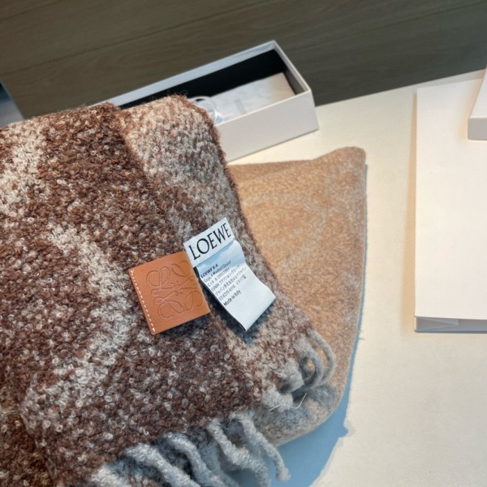 Cashmere cotton scarf for men women, size 47x184cm, no box. SF25-100-103