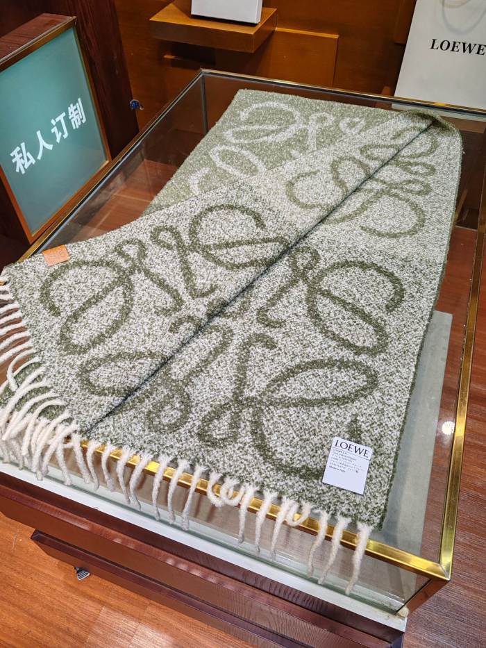 Cashmere cotton scarf for men women, size 47x184cm, no box. SF25-100-103
