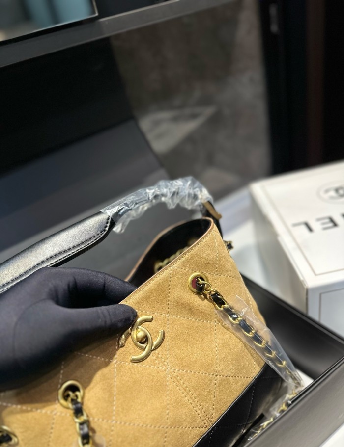 Split leather bag ,4A ,size 23x18cm,no box,  B75-387-388