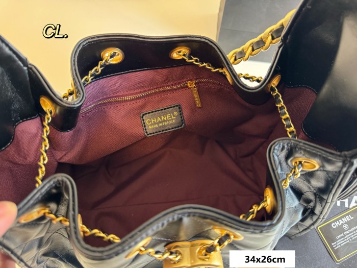 Split leather bag ,4A ,size 34x26cm,no box,  B80-177-180