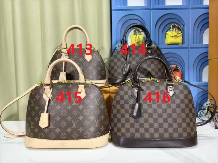 Leather bag ,5A ,size 32*24*16cm or 25*19*12cm,no box,  B110-413-416
