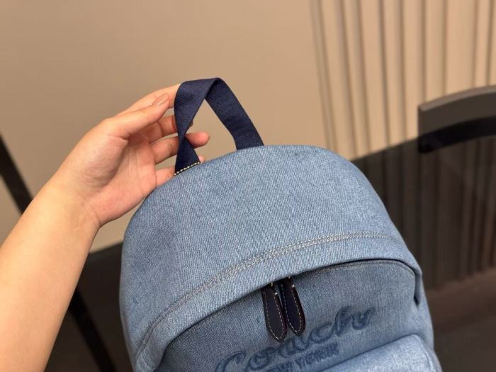 Denim Leather bag ,4A ,size 32*40*14cm,no box,  B88-365