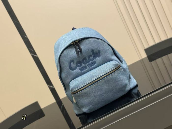 Denim Leather bag ,4A ,size 32*40*14cm,no box,  B88-365