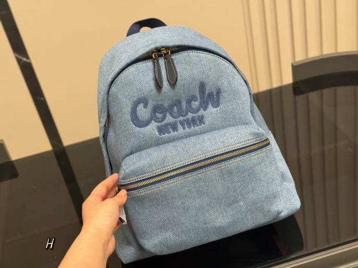 Denim Leather bag ,4A ,size 32*40*14cm,no box,  B88-365