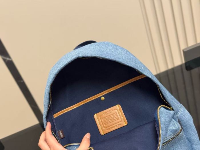 Denim Leather bag ,4A ,size 32*40*14cm,no box,  B88-365