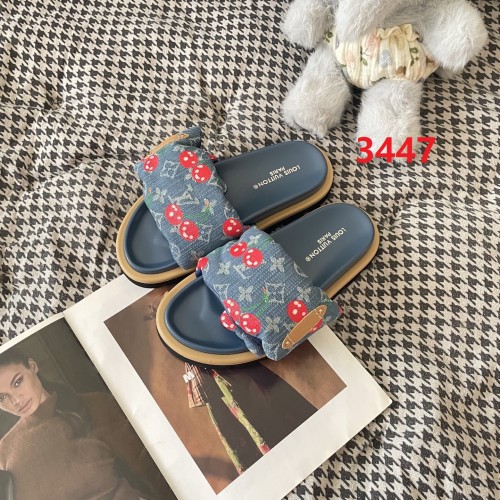 Women's flat slippers shoes, size 35-42, SS60-3447