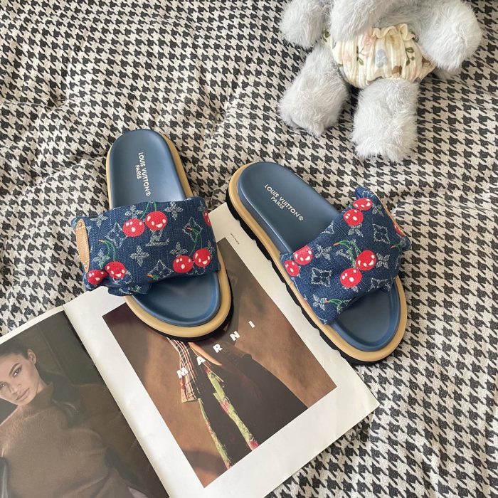 Women's flat slippers shoes, size 35-42, SS60-3448