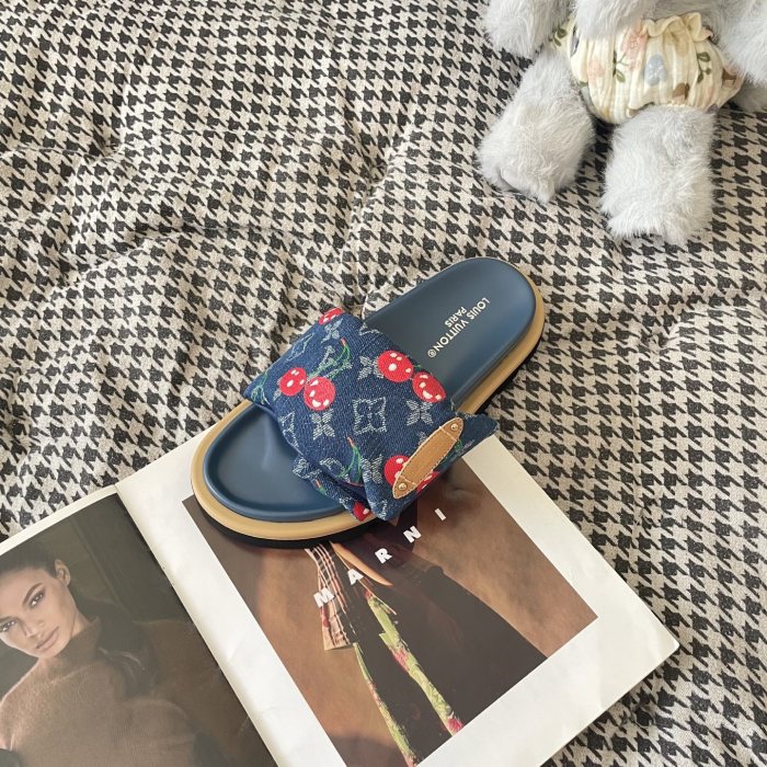 Women's flat slippers shoes, size 35-42, SS60-3448