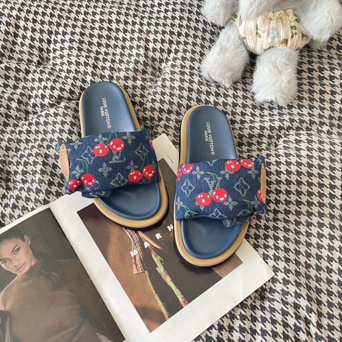 Women's flat slippers shoes, size 35-42, SS60-3448