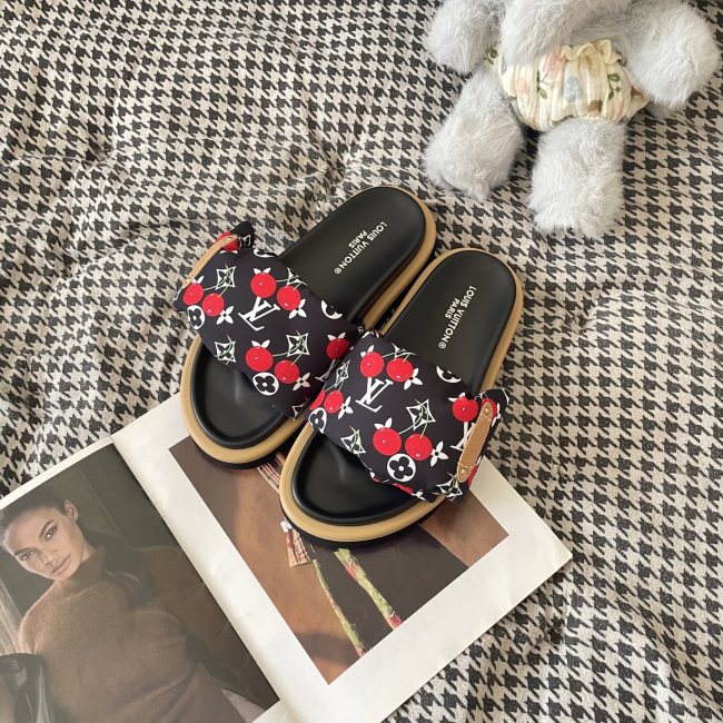 Women's flat slippers shoes, size 35-42, SS60-3446