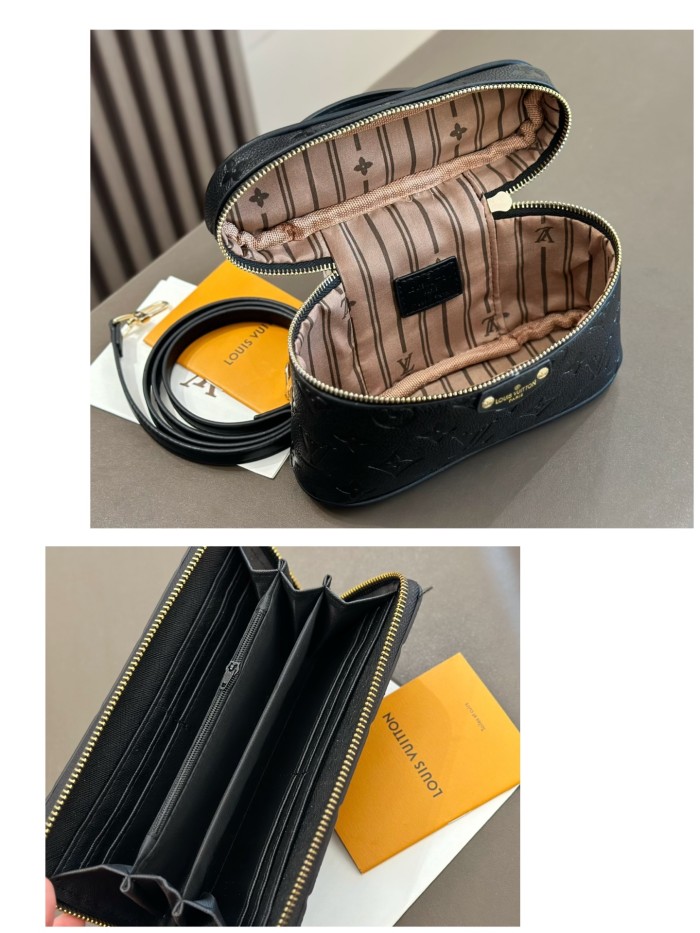 Split leather bag a set,3A ,no box,  B75-419