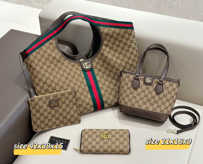 Split leather bag a set,3A ,no box,  B75-415