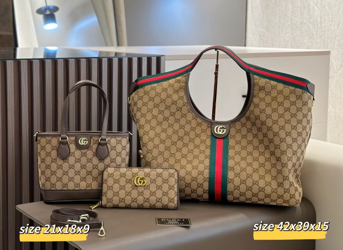Split leather bag a set,3A ,no box,  B75-415