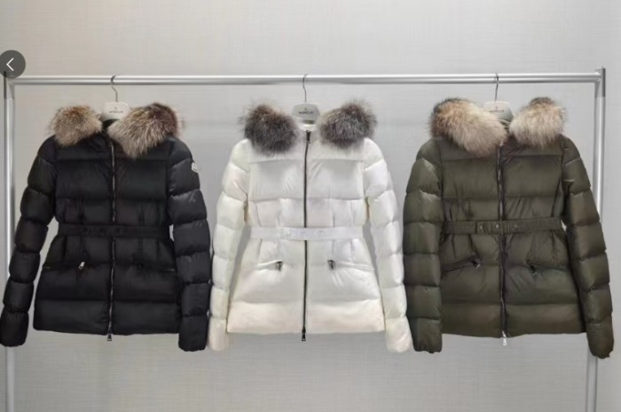 Women's winter thick white duck down jacket coat, CL158-69