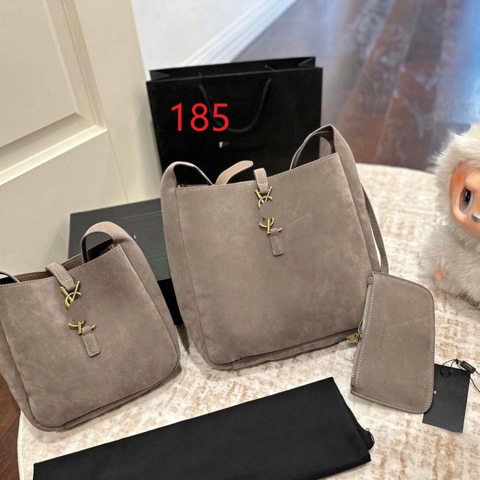 Split leather bag ,4A ,size 27cm and 18 cm,no box,  B80-184-188
