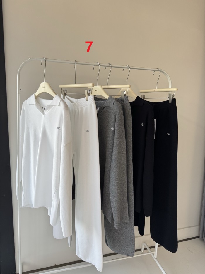 Knit sweater top + pants suit  clothes, elastic， CL68-7