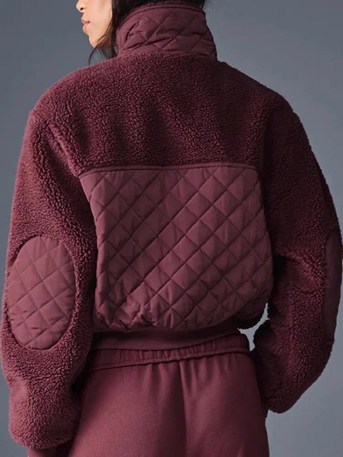 Top quality ,Women's fashion Lambskin patchwork coat jacket clothes, S-M-L,CL68-3-6