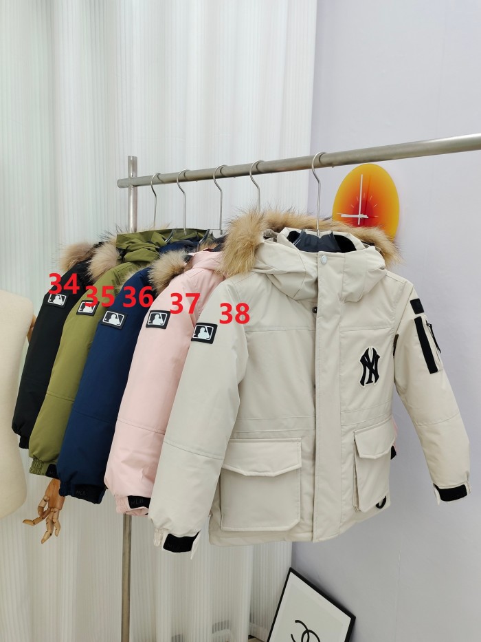 kids' winter thick duck down jacket coat clothes, CL110-37-38
