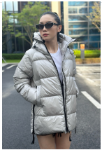 Women's winter thick duck down jacket coat clothes, CL158-132