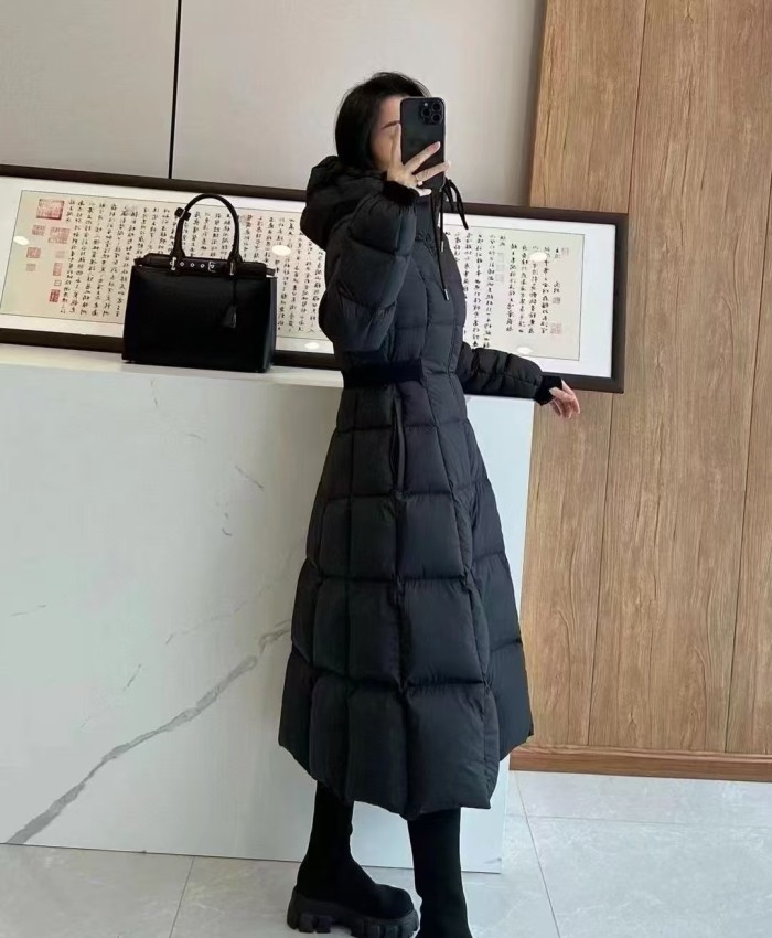 women's winter thick white duck high quality down jacket, CL158-130