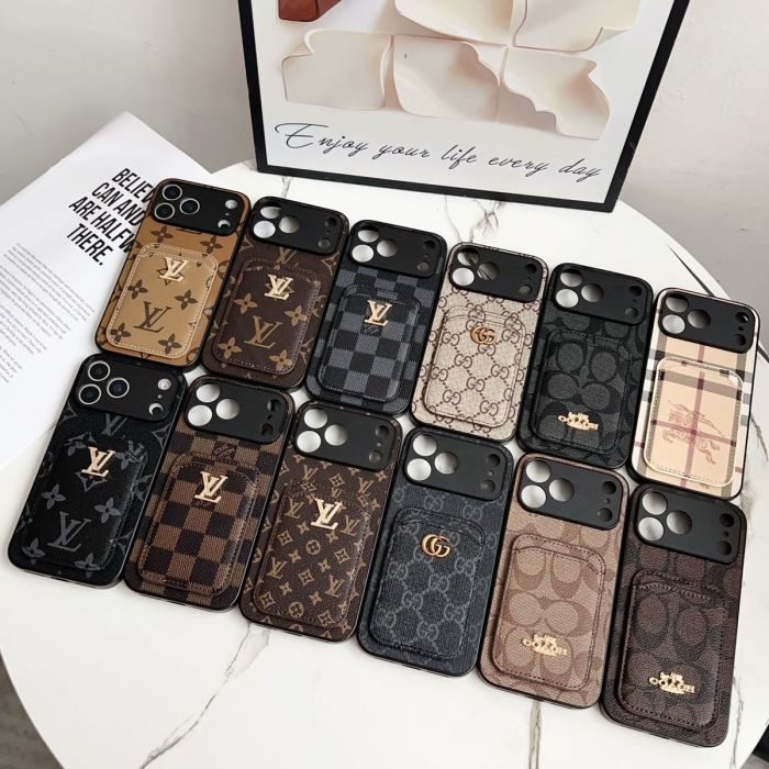 Phone case with a card case, with box,B20-14-25