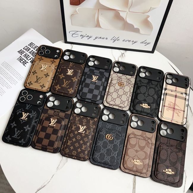 Phone case with a card case, with box,B20-14-25