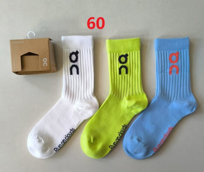 Breathable sports cotton socks for men women，3 pairs of 1 box ,CL10-55-60