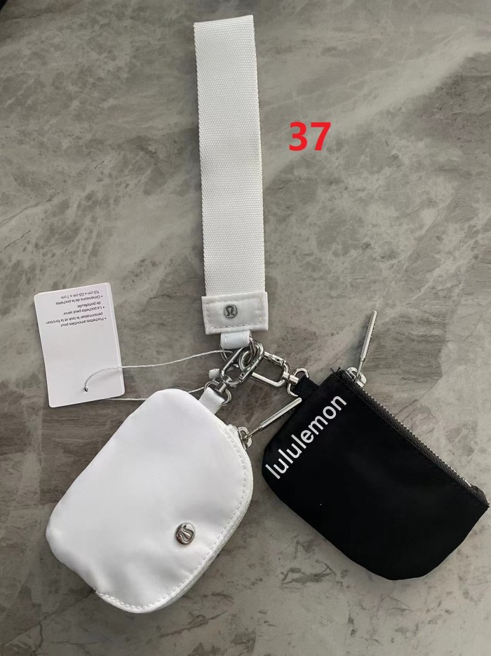 Waterproof nylon running yoga dual pouch wristlet  wrist key case coin purse bag,size 11.5*7*1cm,B25-28-56