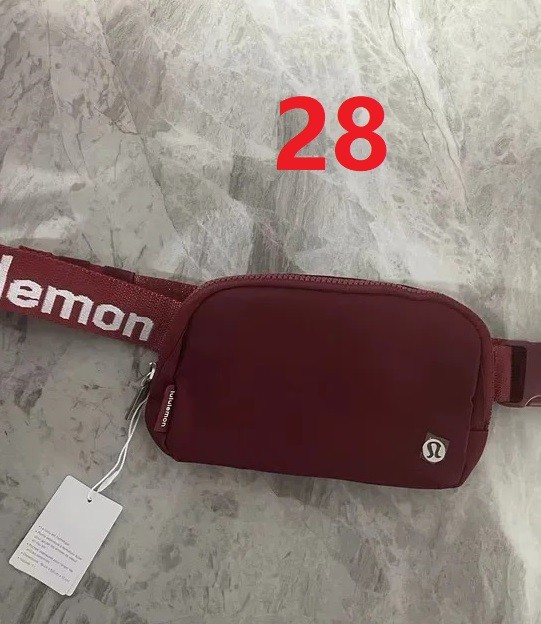 Waterproof nylon running yoga crossbody bag chest bag,size 19*5*13cm, B20-26-31