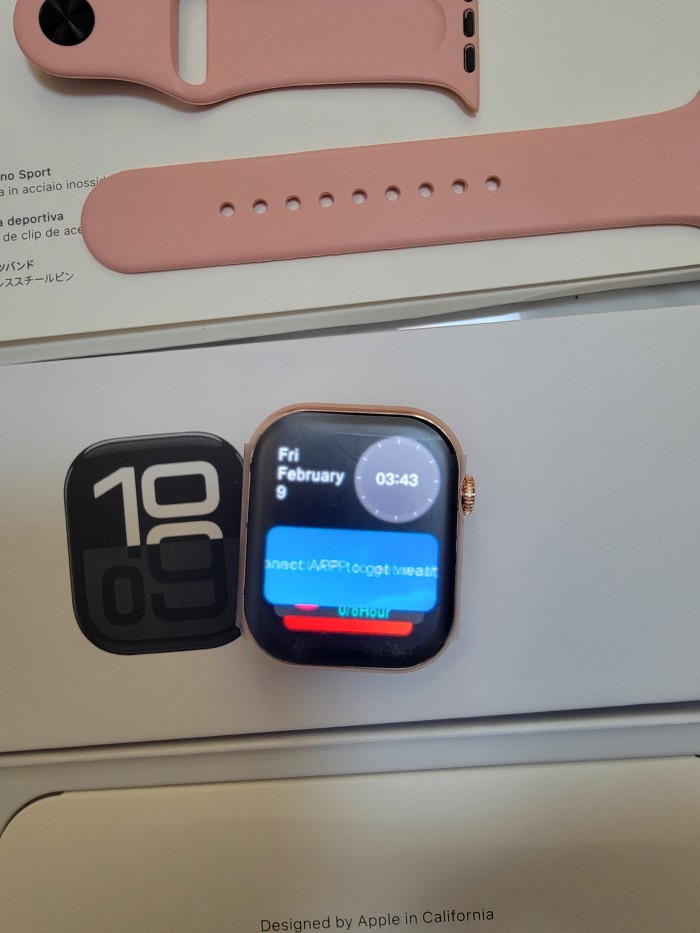 App*le watch series 10 Smart watch, with box, WT88-5