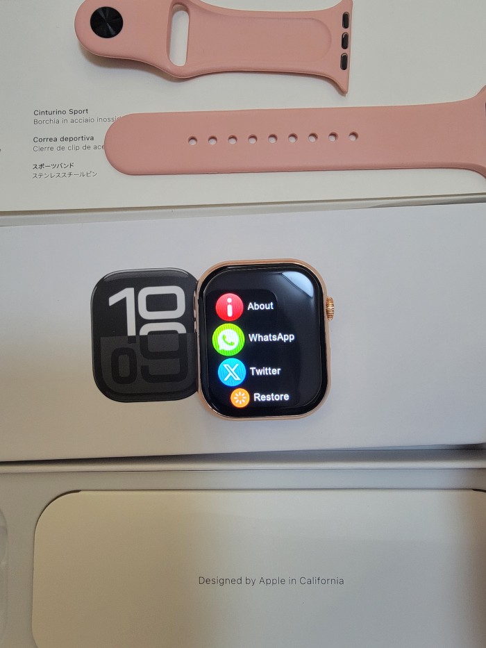 App*le watch series 10 Smart watch, with box, WT88-5