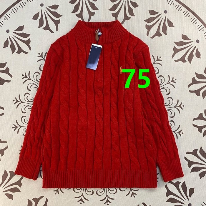 Embroidered knitted twisted stand-up collar sweater for women and men,size S-XXL,CL35-72-77